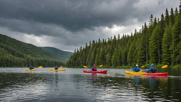 L'impact de la météo sur une sortie en canoë-kayak